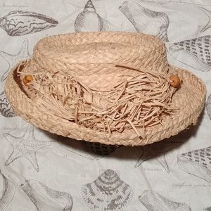 Straw Hat ~ Natural Fiber